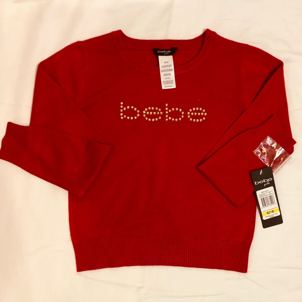 Girl’s BeBe Sweater - Size 7/8
